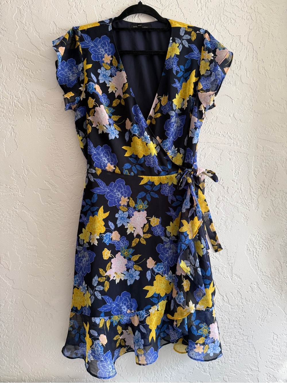 Banana Republic Floral Wrap Dress